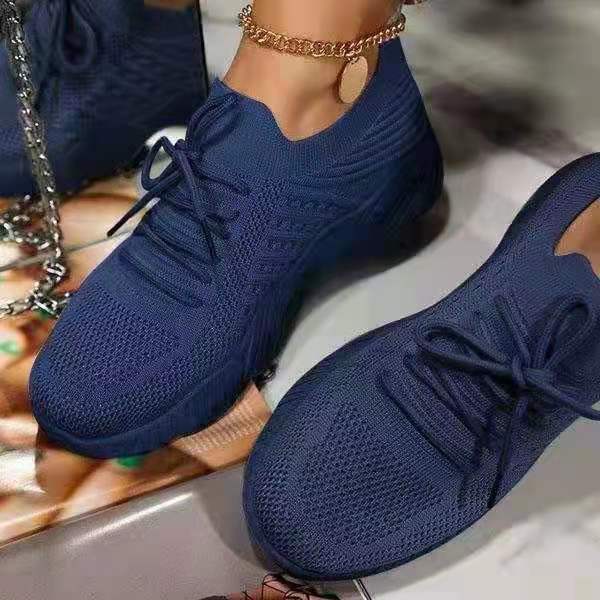 Femmes Sneaker Bas épais Solid Couleur Chaussures papa