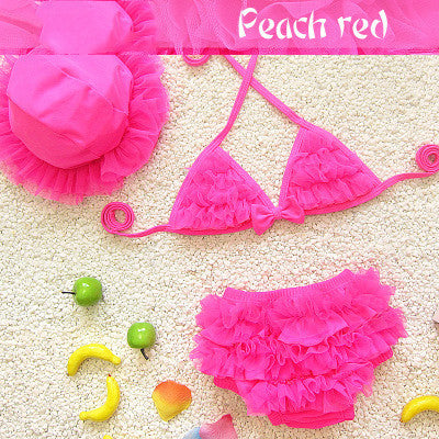 Maillot de bain 1 an 2 enfants 3 enfants 4 filles Ins Split 5 princesse 3-6 mois Baby Bo