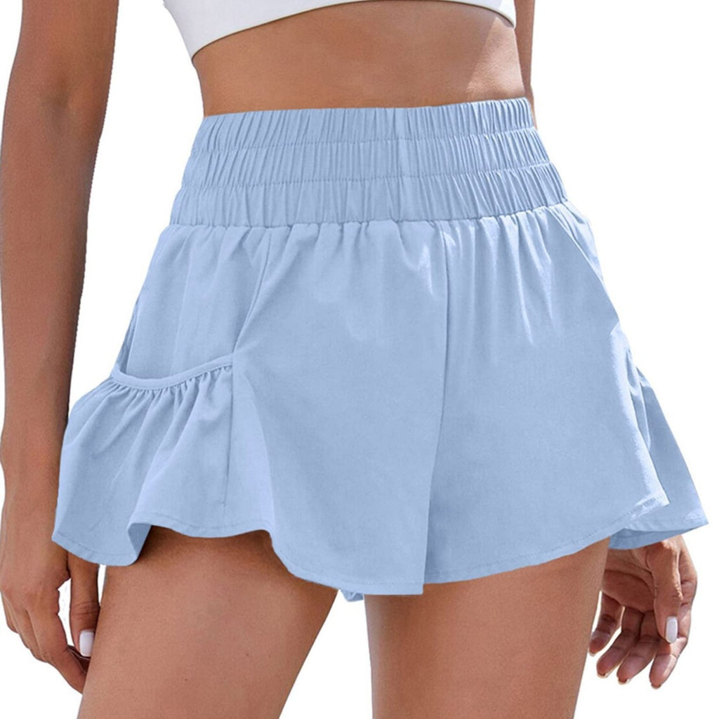 Vente Été Polyester Quick Dry Running Femmes Fitness Haute ceinture Poche Sports Casual Court