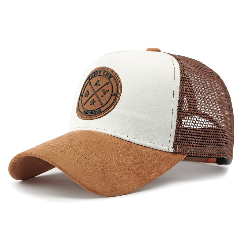 Casquette de baseball multicolore pour hommes et femmes avec logo rond et ajustabl