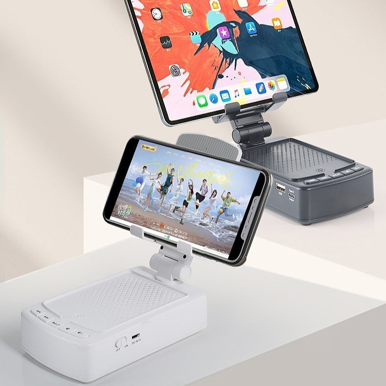 Tablette multifonctionnelle et support de téléphone Audio compatible Bluetooth