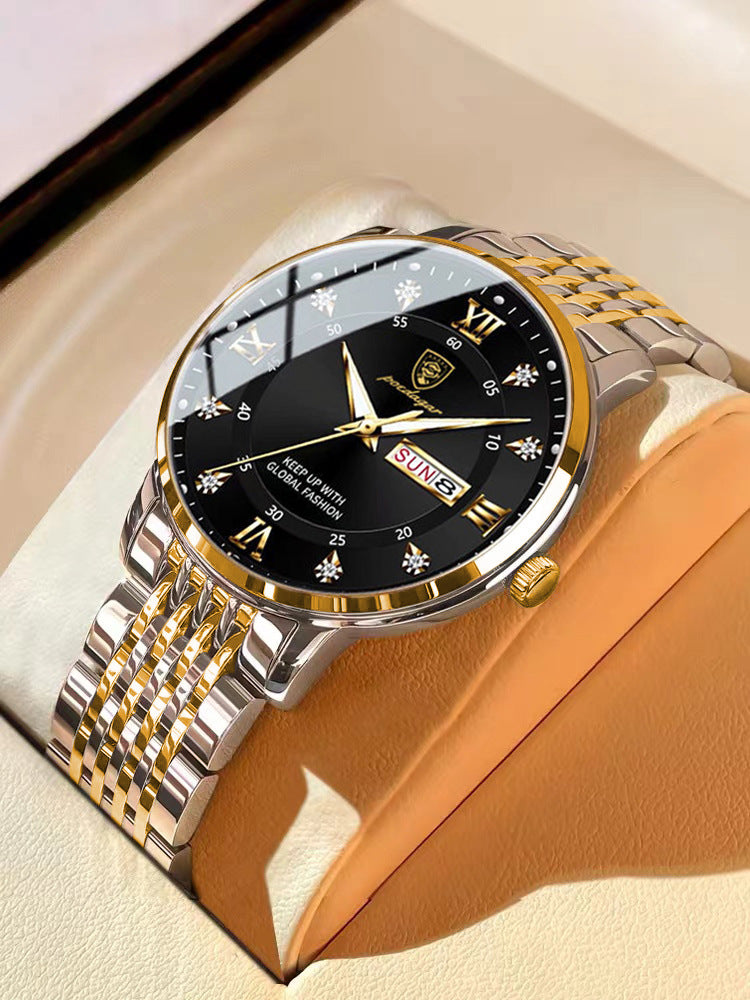 Lumineux montre homme mode coréenne