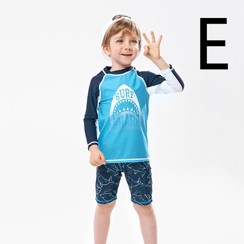 Maillot de bain pour enfants Garçons Split Garçon Maillot de bain à séchage rapide