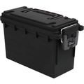 Stackable Lockable Ammo Storage Box Black Water And Dust Resistant Dry Box For Hunting Gear And Bullets
