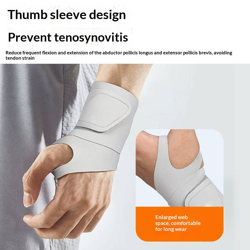Brace à poignet sport avec support de compression fixe