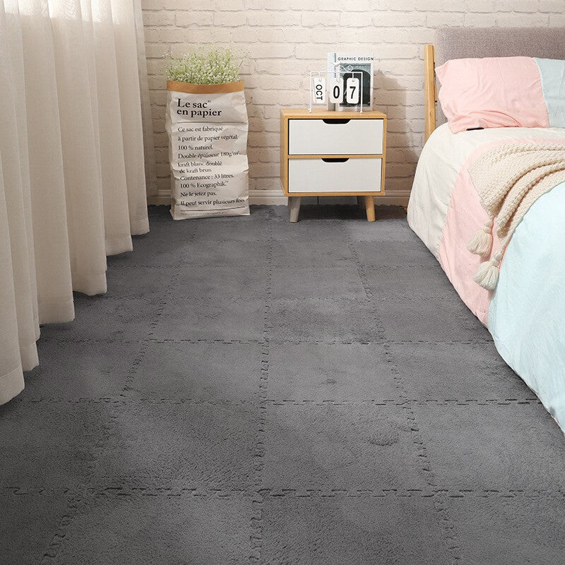 10X Carreaux de tapis enroulés Soft Fluffy en peluche tapis pour escalader Royaume-Uni