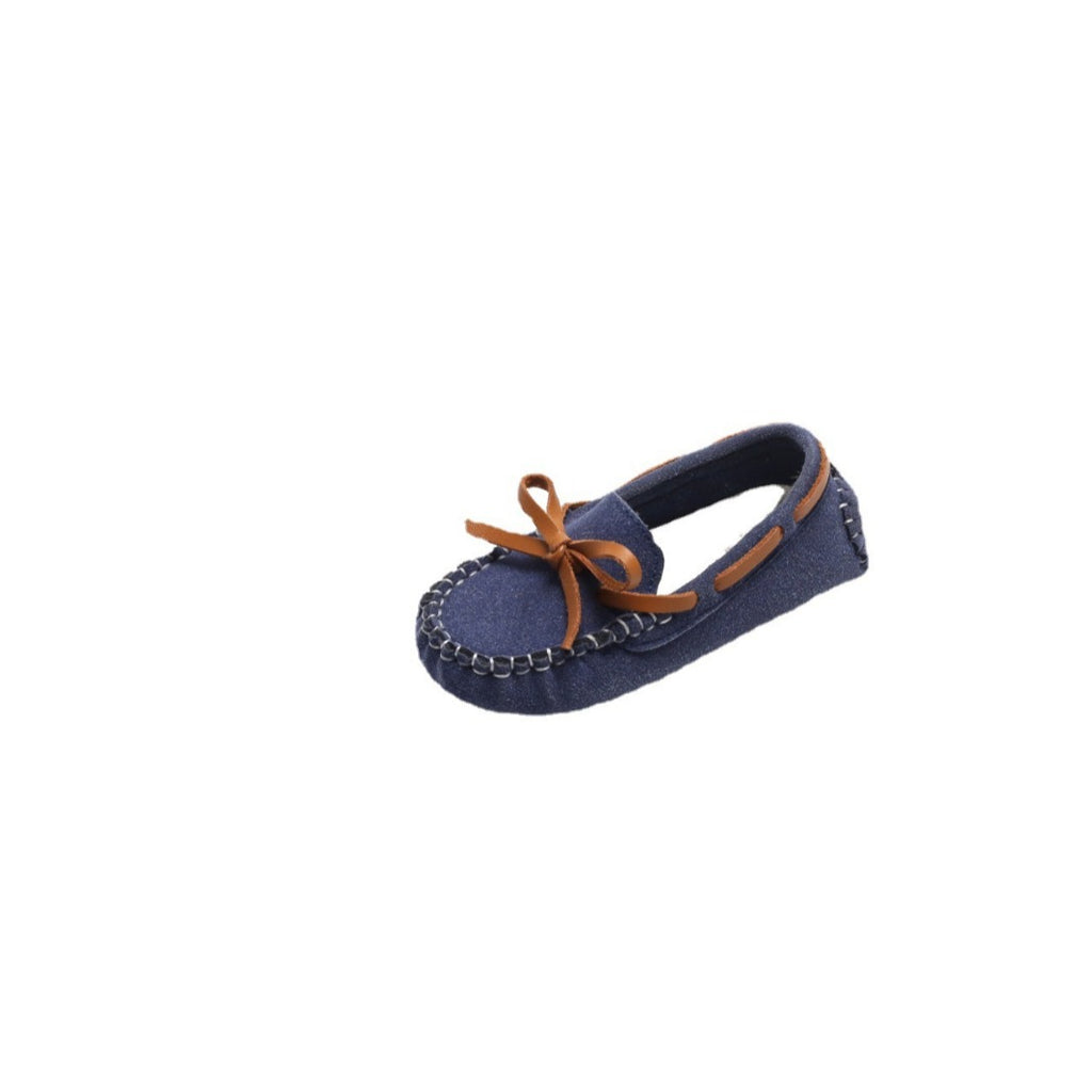 Mode bébé fille mignon simple couche chaussures Soft Bottom
