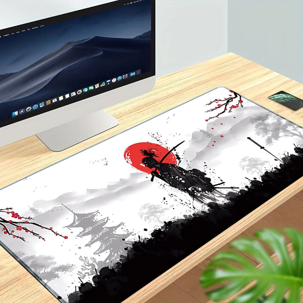 Japonais Samurai Esports Bureau Jeu Mouse Pad