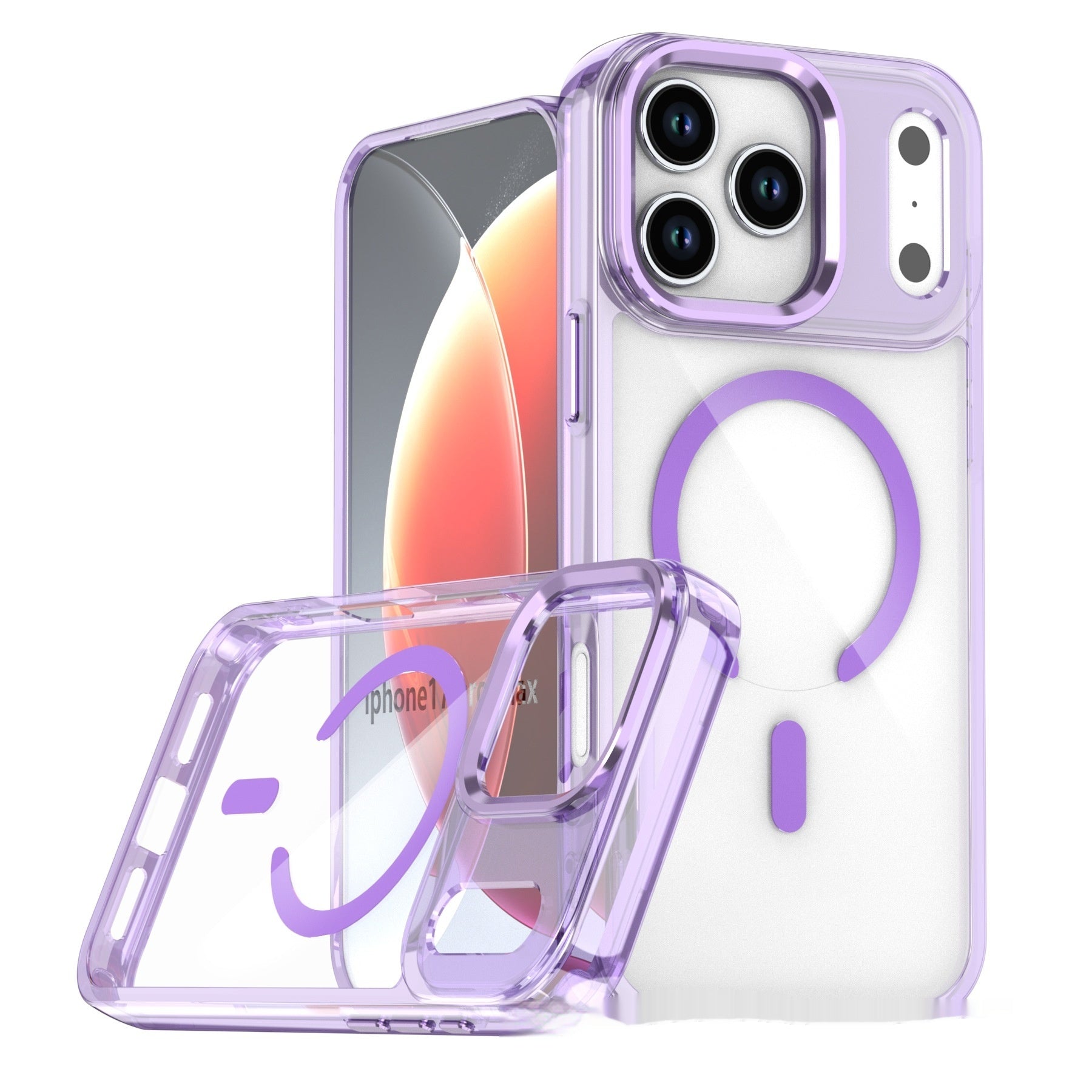 Couvercle de protection sans fil magnétique transparent résistant aux gouttes