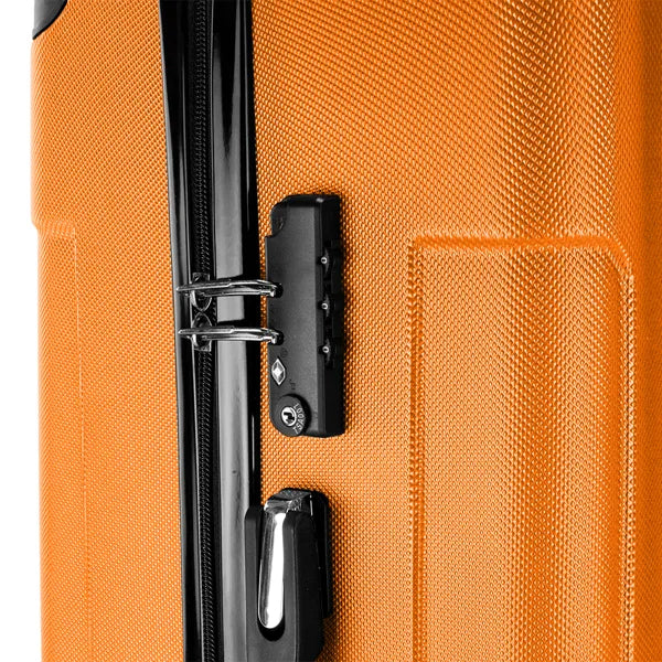 3-in-1 Trolley Case ABS portable 20-inch 24-inch 28-inch orange