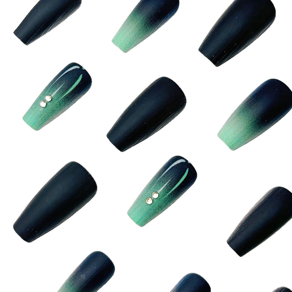 Glissement de la Strass Gradient Conseils d'utilisation des ongles