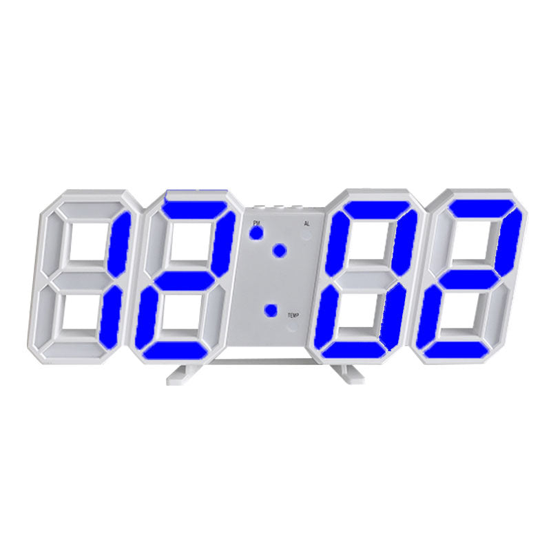 Horloge numérique murale LED électronique réveil cadeau Horloge Grande horloge température