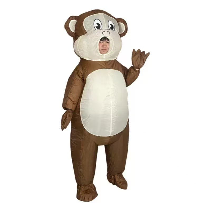 Costume amusant gonflable d'animal mignon
