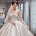 Tempérament Princesse Style Satin français Tail