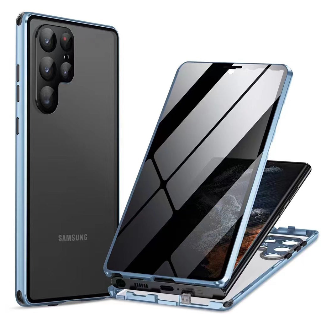 Applicable au boîtier de téléphone S23Ultra Peep-proof S23Plus Metal S22
