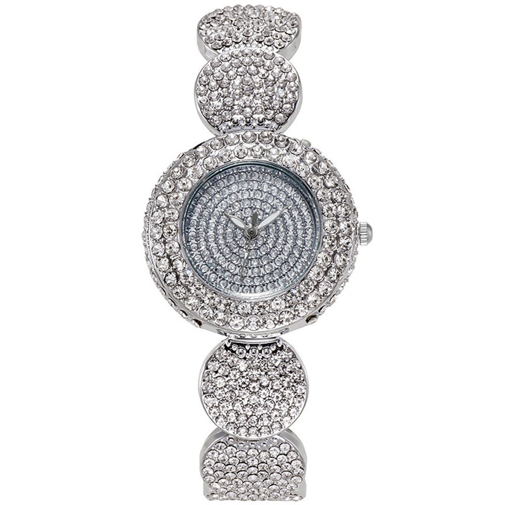 Simple Temperament Spot Perceuse ronde Petit cadran montre