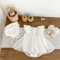 Été Style Baby Mesh Sac Robe de pet style occidental Robe de princesse de fleur pour les femmes