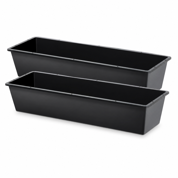 2-pièces en plastique double usage alimentation du bétail approprié pour l'alimentation quotidienne des chevaux