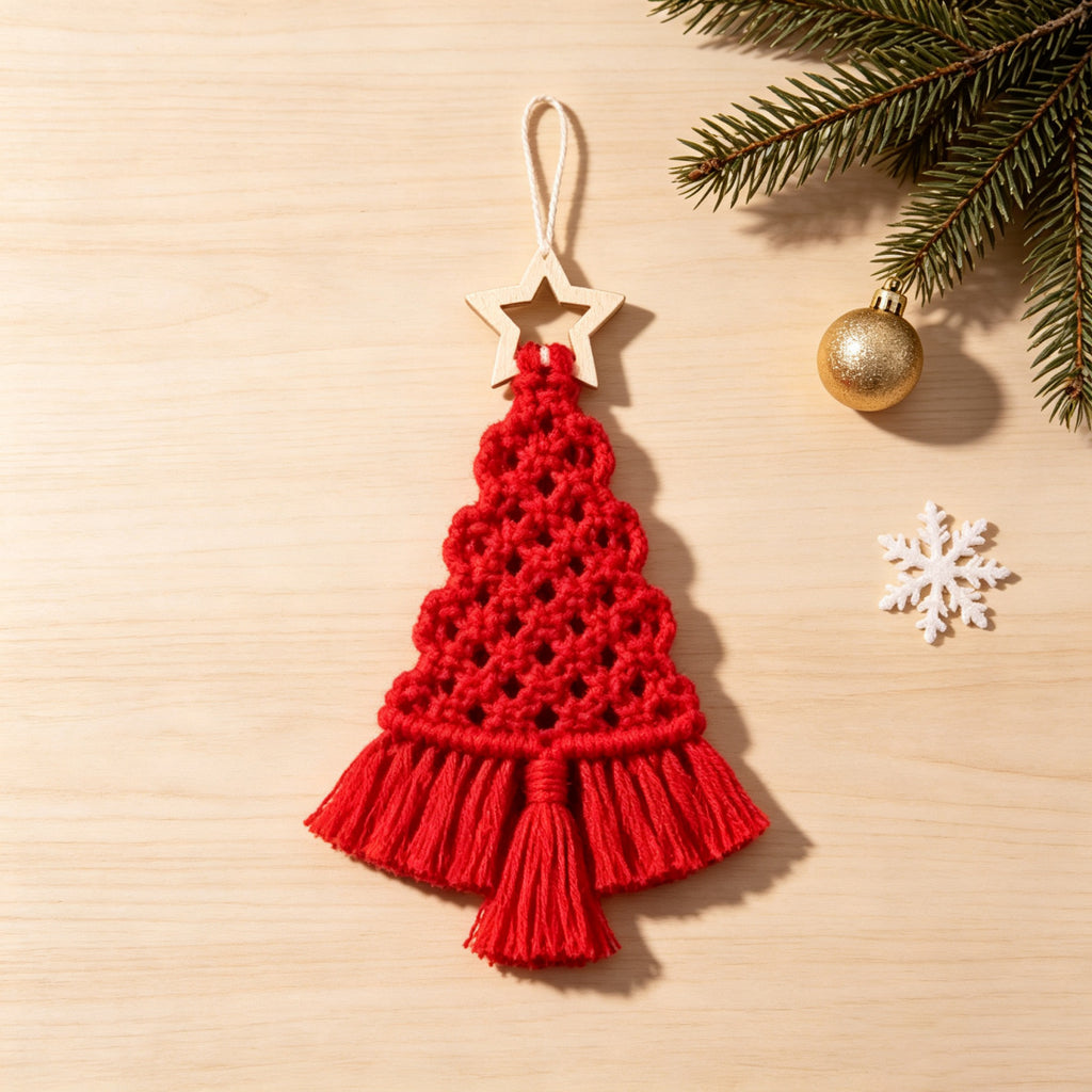 Ornements d'arbre de Noël de style bohème pour les fêtes