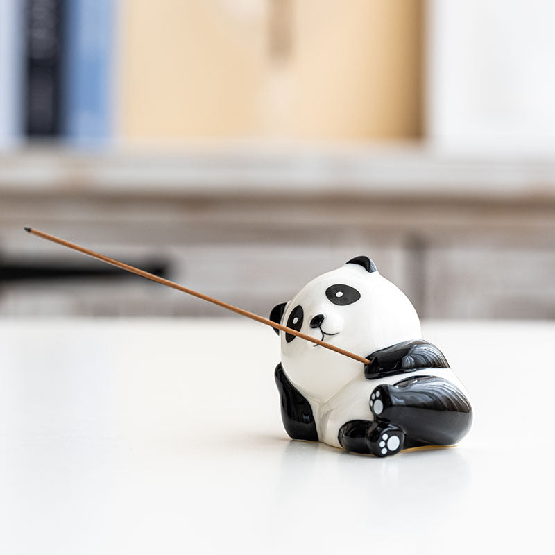 Funny Panda Decoration Incense Deodorizer Office Aromatherapy