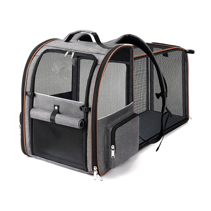 Sac à main extensible animal portable respirant petit chien