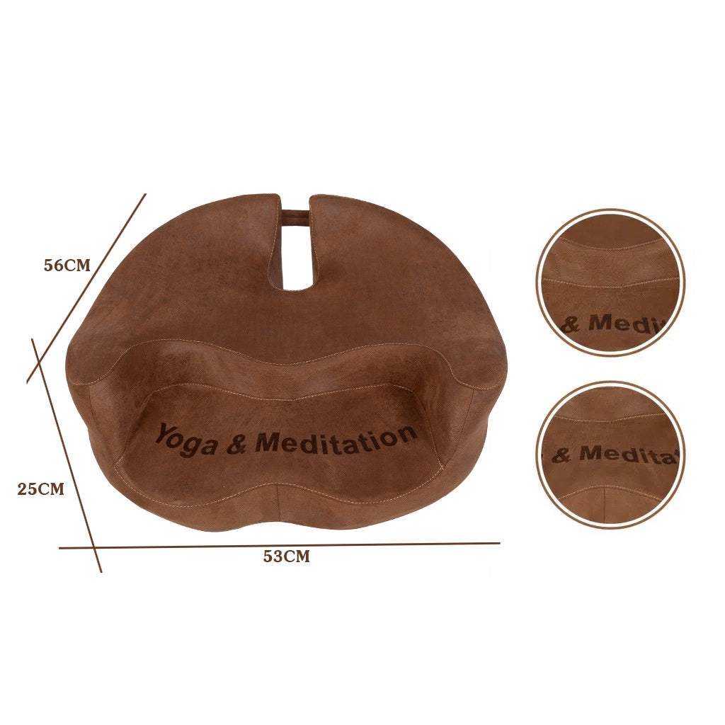Coussin de siège en mousse de mémoire de méditation de corps de ménage