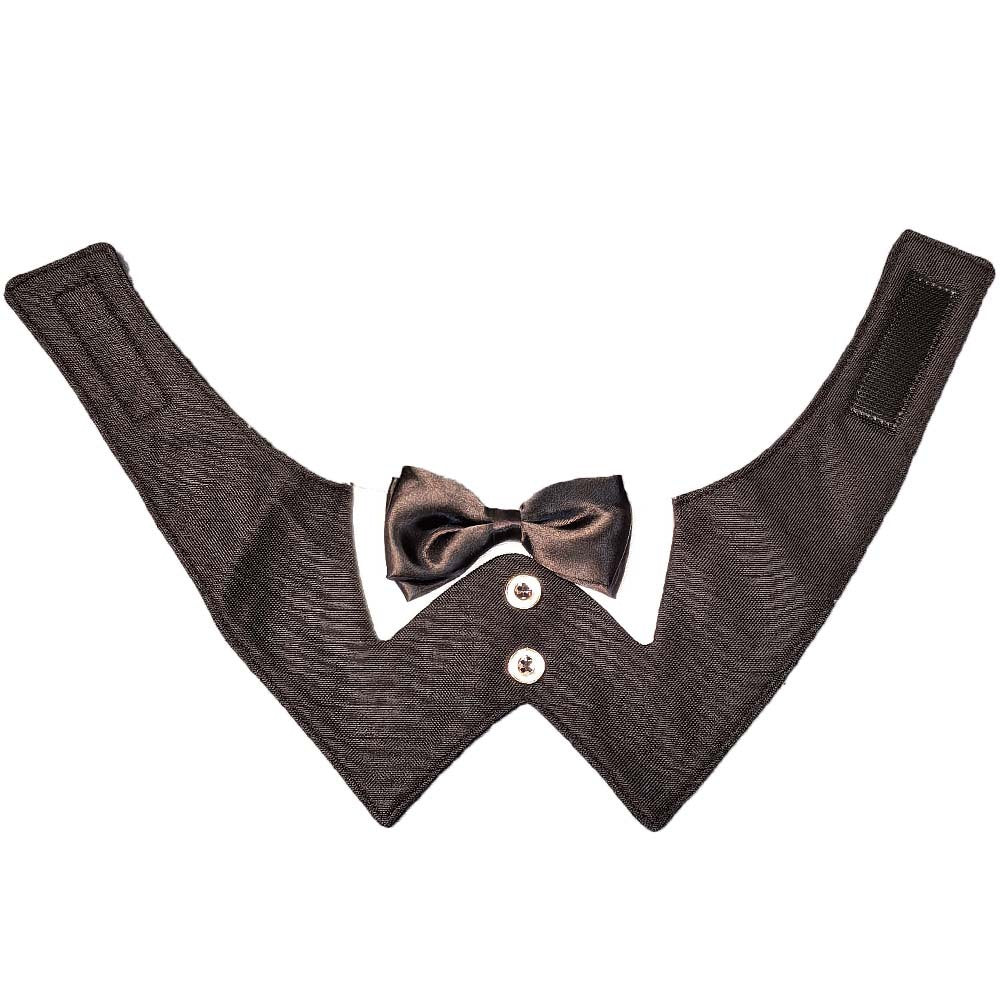 Écharpe de Triangle de Bib Velcro Pet de style britannique