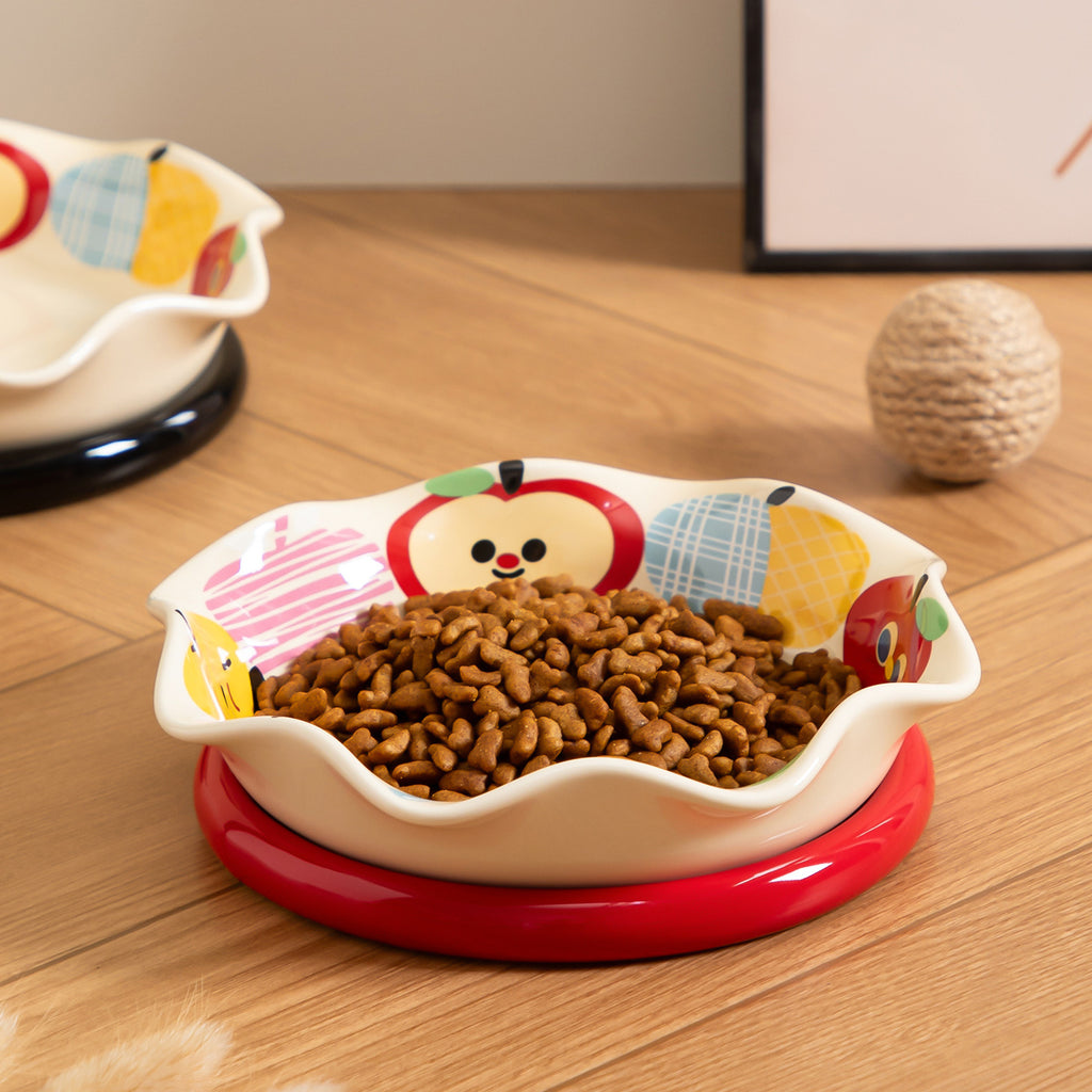 Cartoon Céramique Pet Bowl