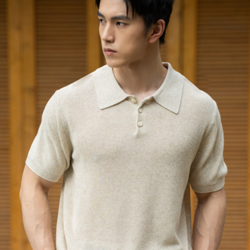 T-shirt casual à manches courtes pour hommes