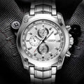 Men's Casual Alloy Waterproof Quartz Watch