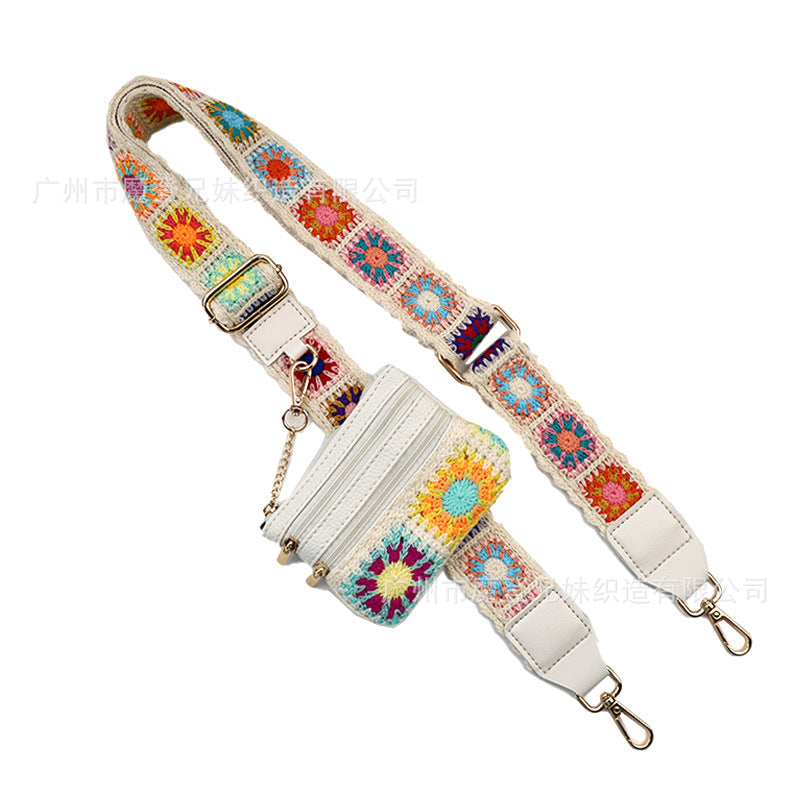 Portefeuille de ceinture de téléphone mobile avec poche de poche zippée Bracelet de téléphone mobile réglable