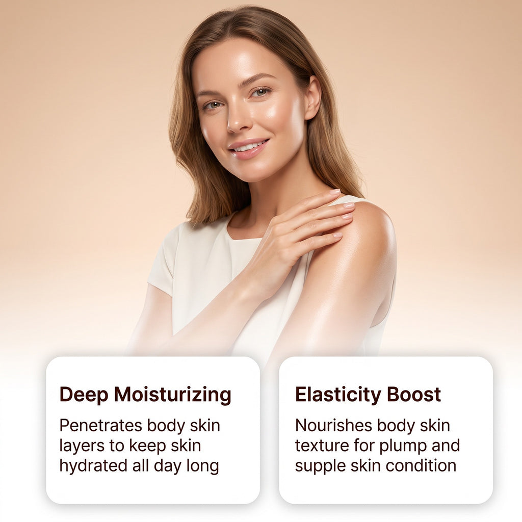 Crème pour soins de la peau crépie