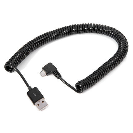 Ressort télescopique Elbow pour câble de données Android