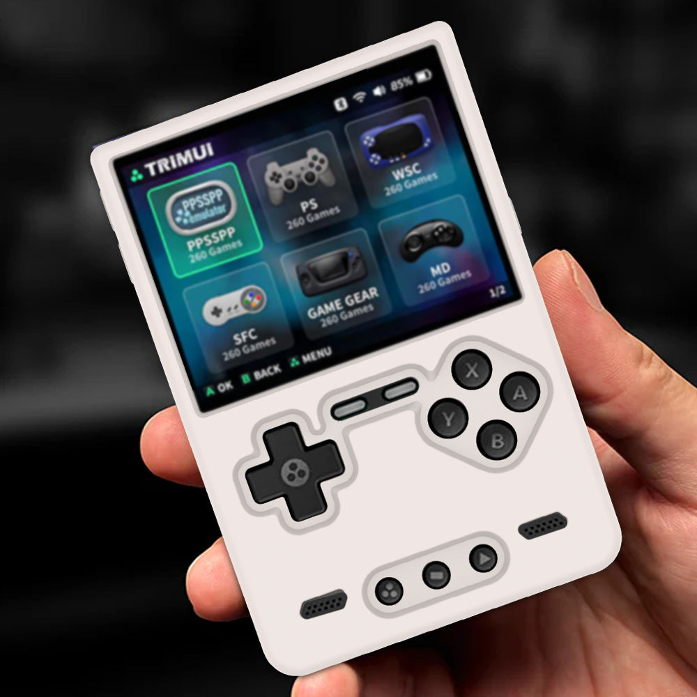 Retro Portable Game Console Silicone Protective Waterproof Storage Case
