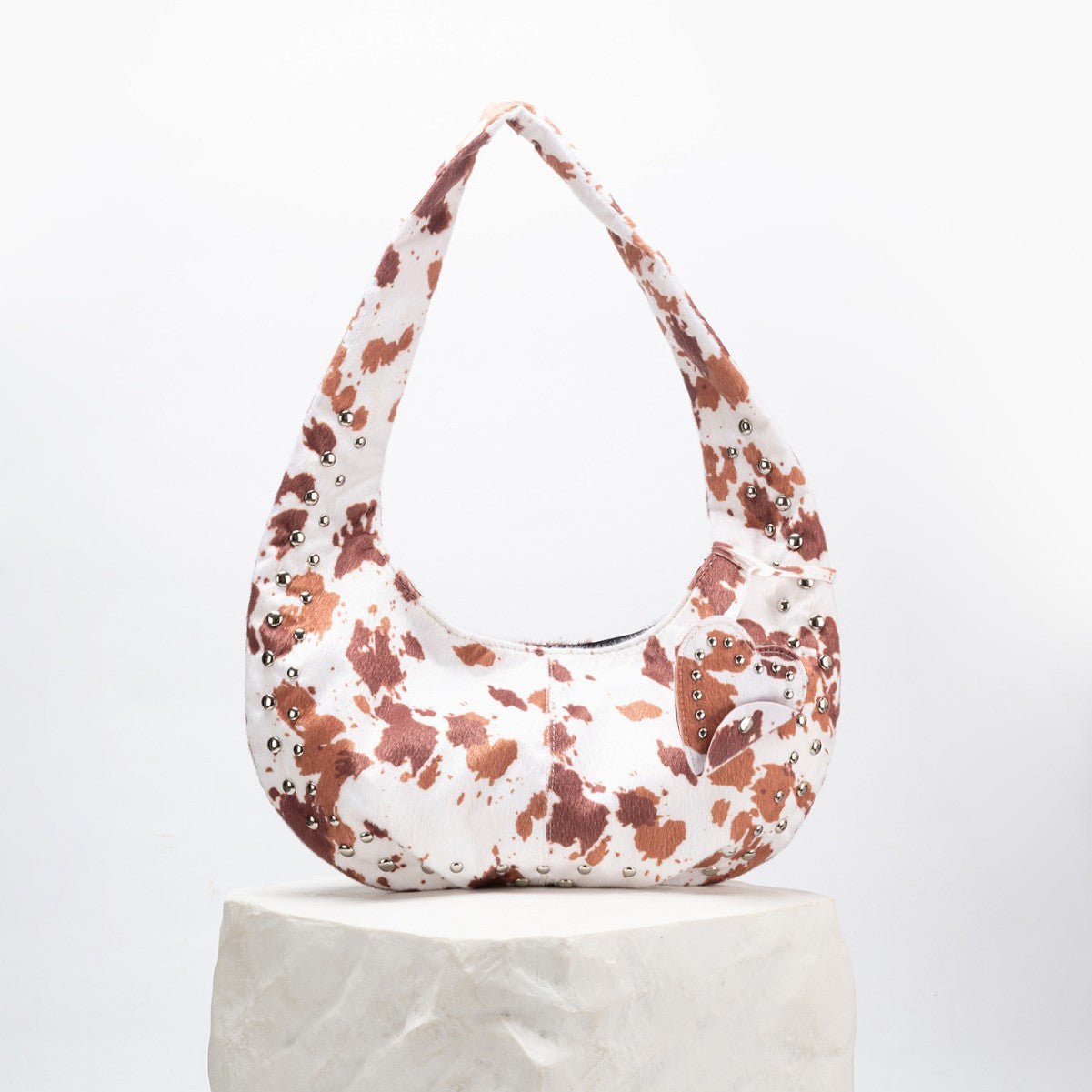 Casual Retro Matte-finish Fashionable fourre-tout sous bras sac