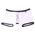 Sous-vêtements de boxers pour hommes en mesh élastique élevé respirant