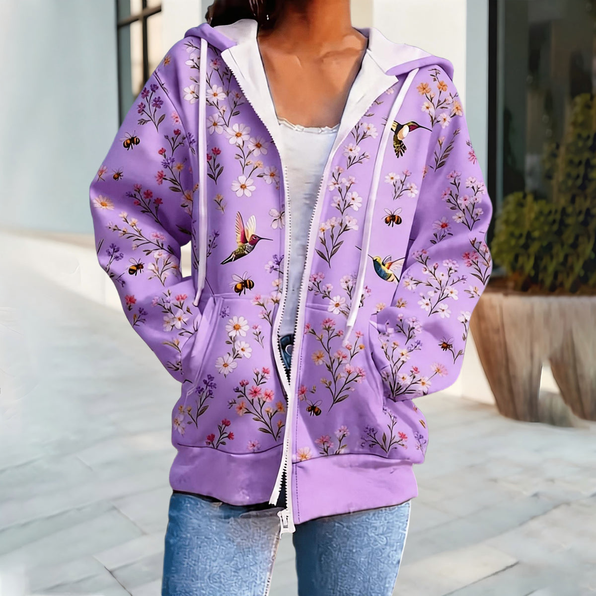 Cross Border Sweatshirt à capuche femme de style européen et américain avec Sm