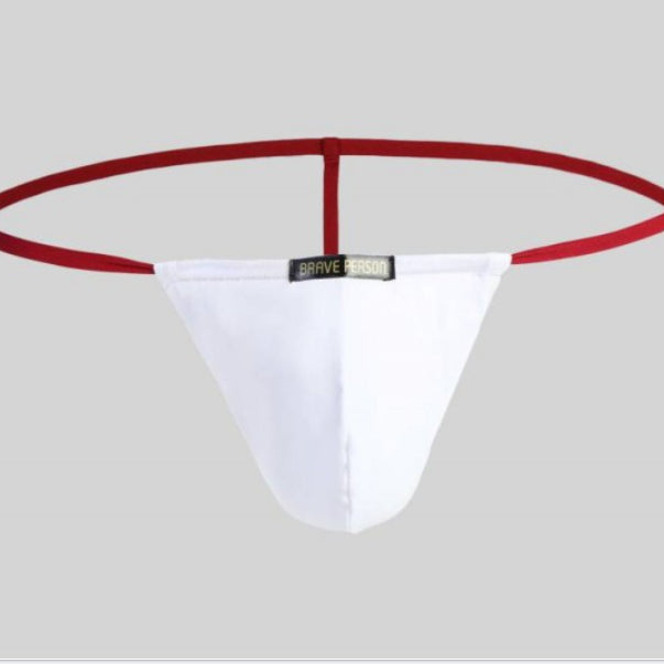 Men's Ice Silk Half Sheath T-back