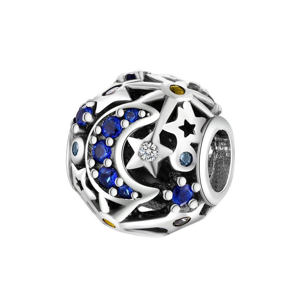 Starry Sky Astronaute Diy Bracelet Chaînes Perles Pendentif