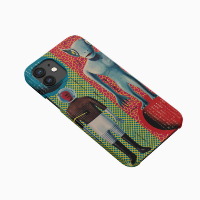 Retro art de la mode cas de téléphone Niche