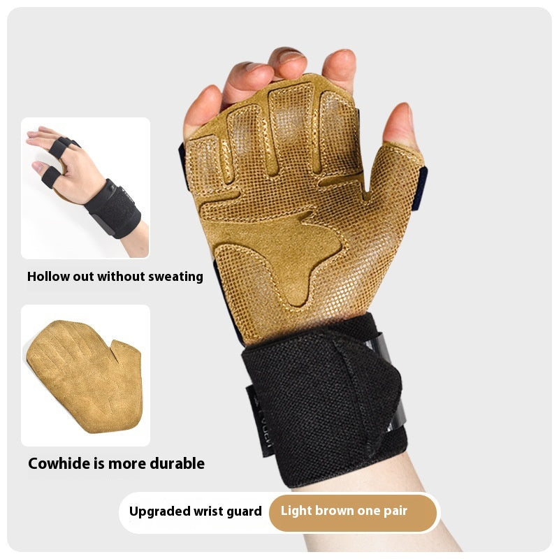 Gants antidérapants pour le fitness de la vache