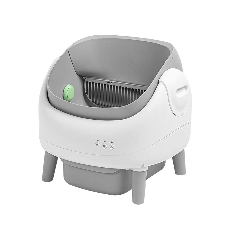 Top-chargement entièrement automatique Cat Litter Box Smart Cat Toilette Extra-grand Taille