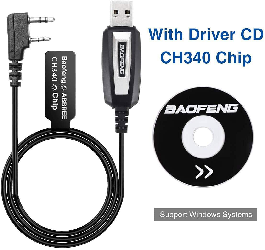 Baofeng d'origine USB de programmation Strip Line Drive R CD pour 5R