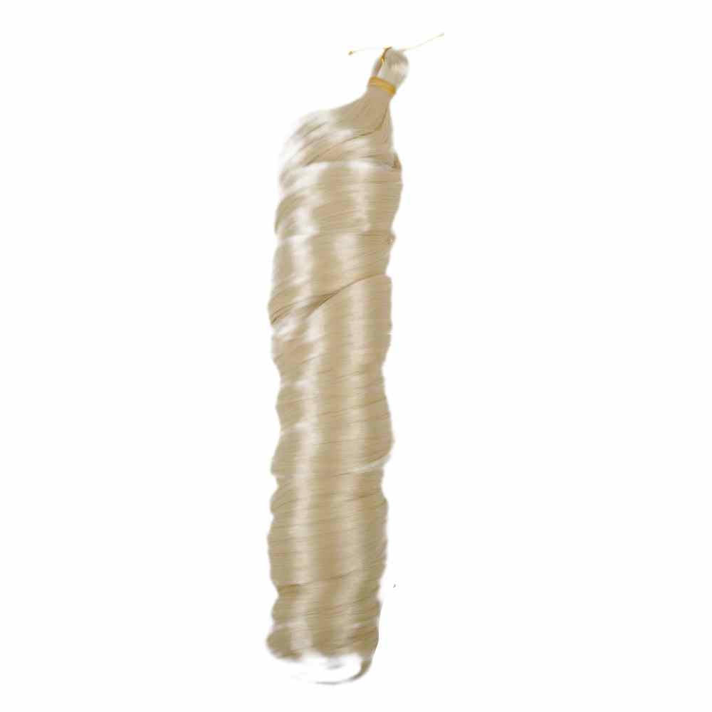 22 pouces Français Loose Wave Crochet tresses cheveux