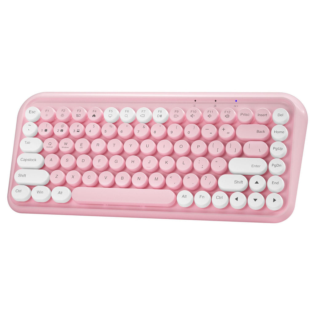 Clavier portable Bluetooth Mute sans fil à double mode