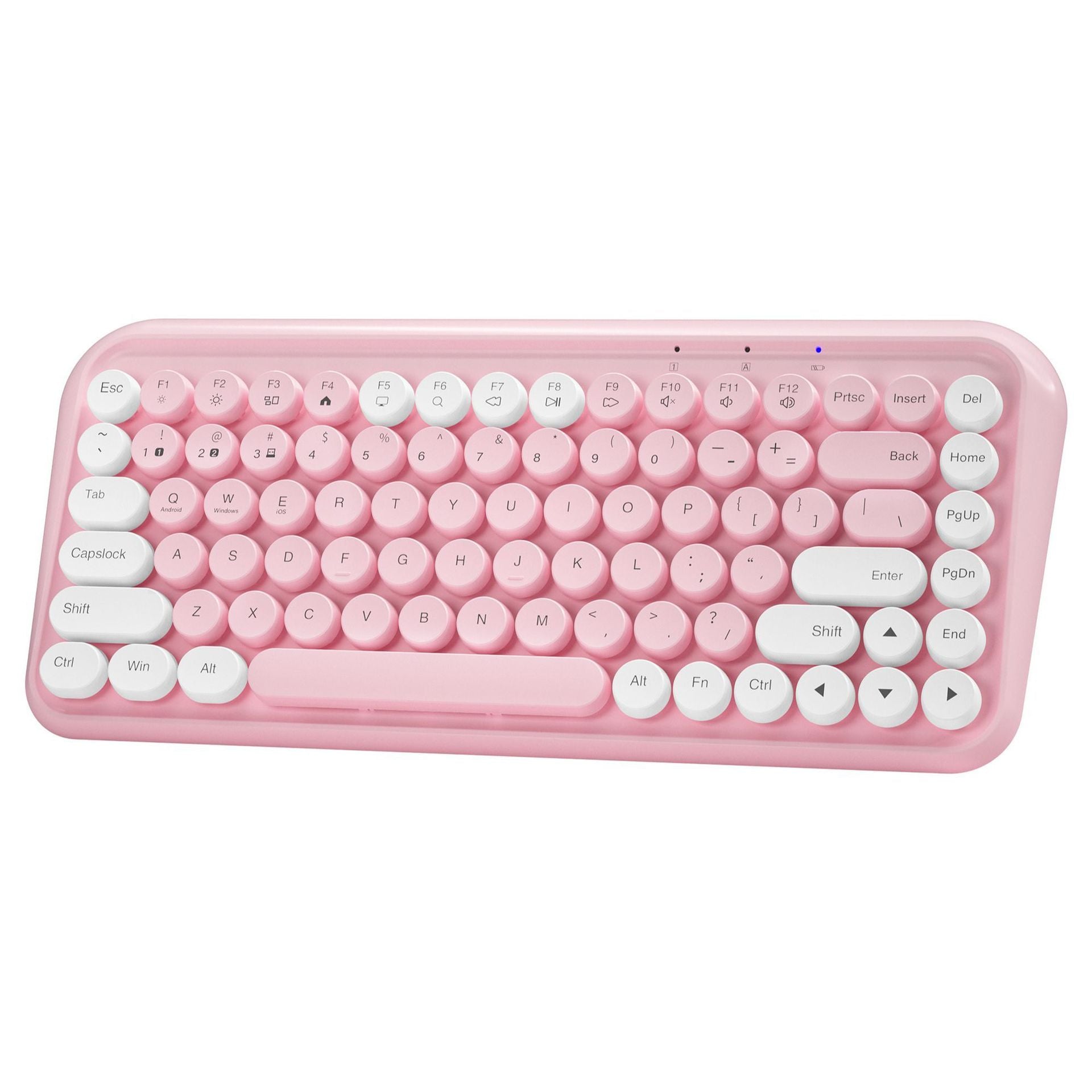 Clavier portable Bluetooth Mute sans fil à double mode