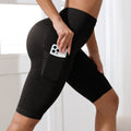 Lifting sans couture Hip-lifting taille-slimming High-waist Yoga Shorts pour la condition physique et le contrôle tummy