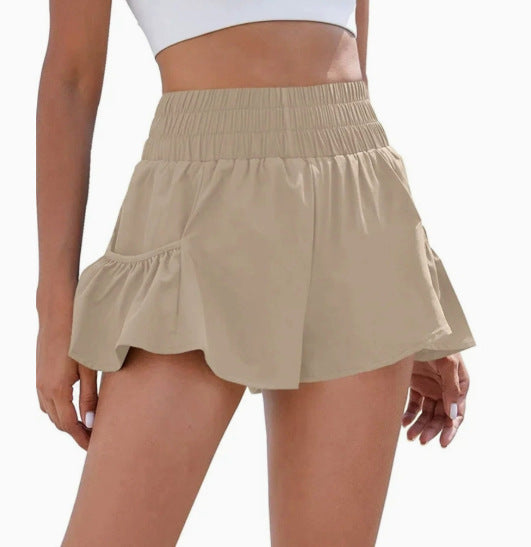Vente Été Polyester Quick Dry Running Femmes Fitness Haute ceinture Poche Sports Casual Court