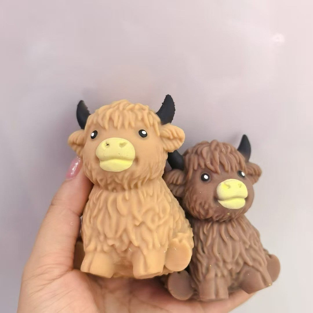 Creative anti-stress toy for cows and calves