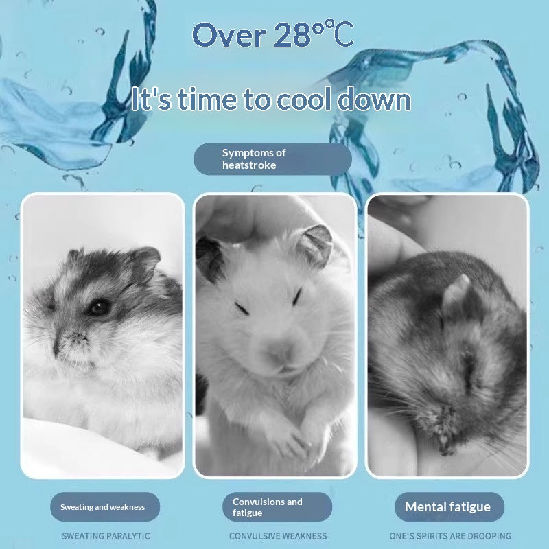 Tapis de glace de refroidissement pour animaux de compagnie Conduction de chaleur rapide Cool et respirant